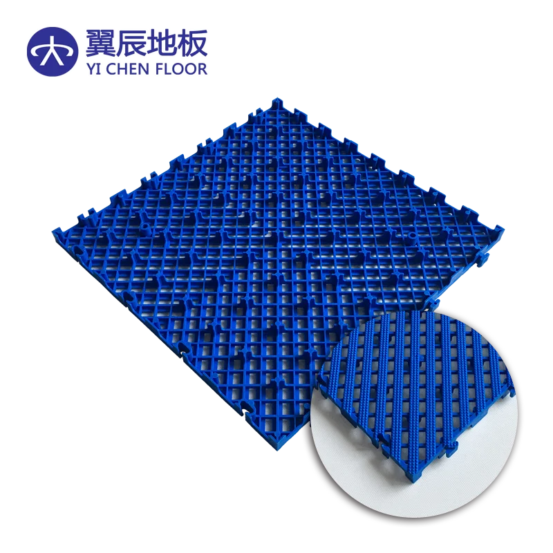 Car Wash Drainage Plastic PP Interlocking Garage Floor Tile For Car Parking Carwash Garage Flooring