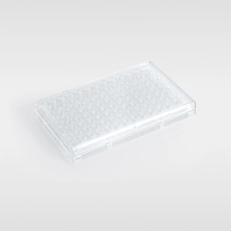 Lab supplies cell culture plate manufacturer 0.2ml convex flat 96 well plate