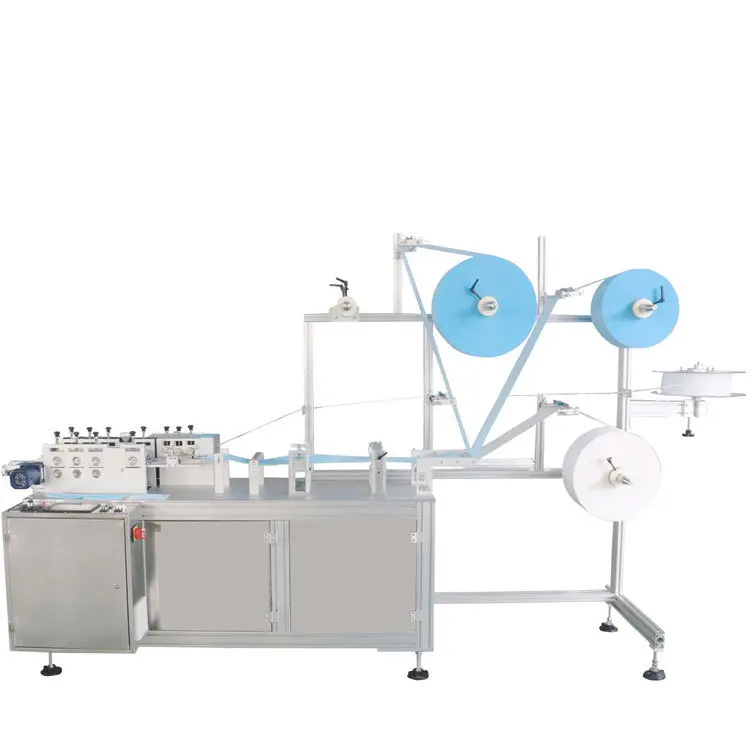 Цена по прейскуранту завода высокоскоростная Нетканая ткань 3-слойная маска хирургическая машина для производства хирургических масок