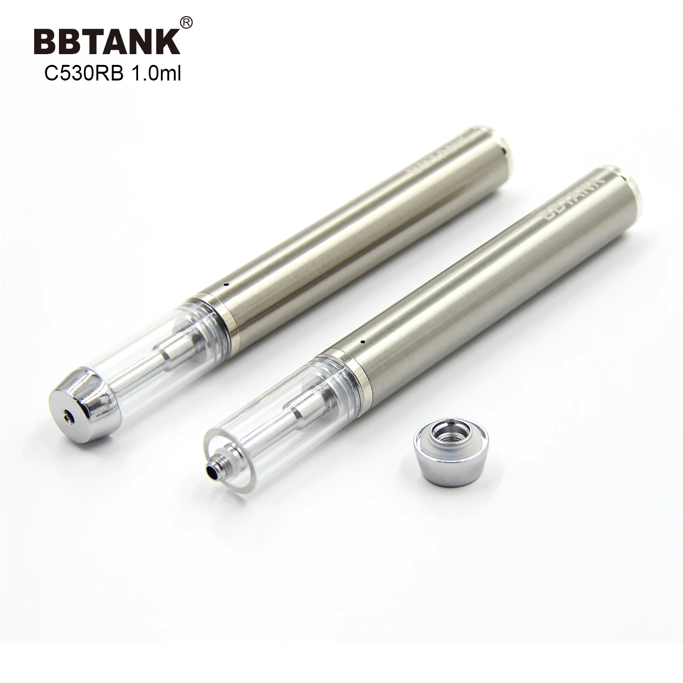
Custom logo cbd oil vape BBTANK rechargeable 1 ml cbd pen C530R ceramic vaporizer wholesale cbd vape pen 