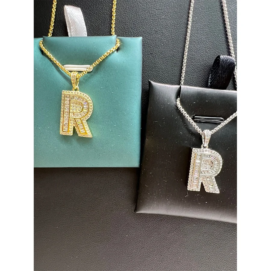 Wholesale Letter Beads Initial Pendants Alphabet Charms for Jewelry Making 20mm