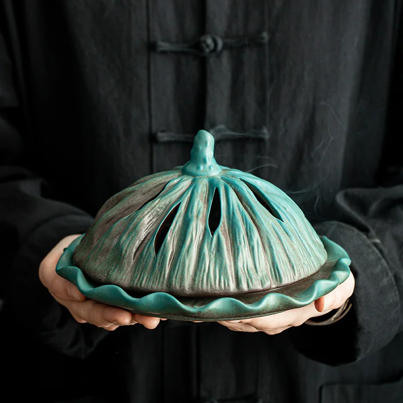 ceramic mosquito incense burner mosquito repellent indoor ceramic incense censer home decoration incense burner