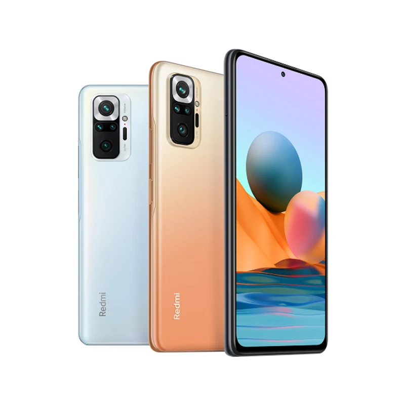 Global Version Xiaomi Mobile Redmi Note 10 Pro 6GB RAM 64GB DotDisplay 6.67 Snapdragon 732 5020mAh Smartphone Xiaomi