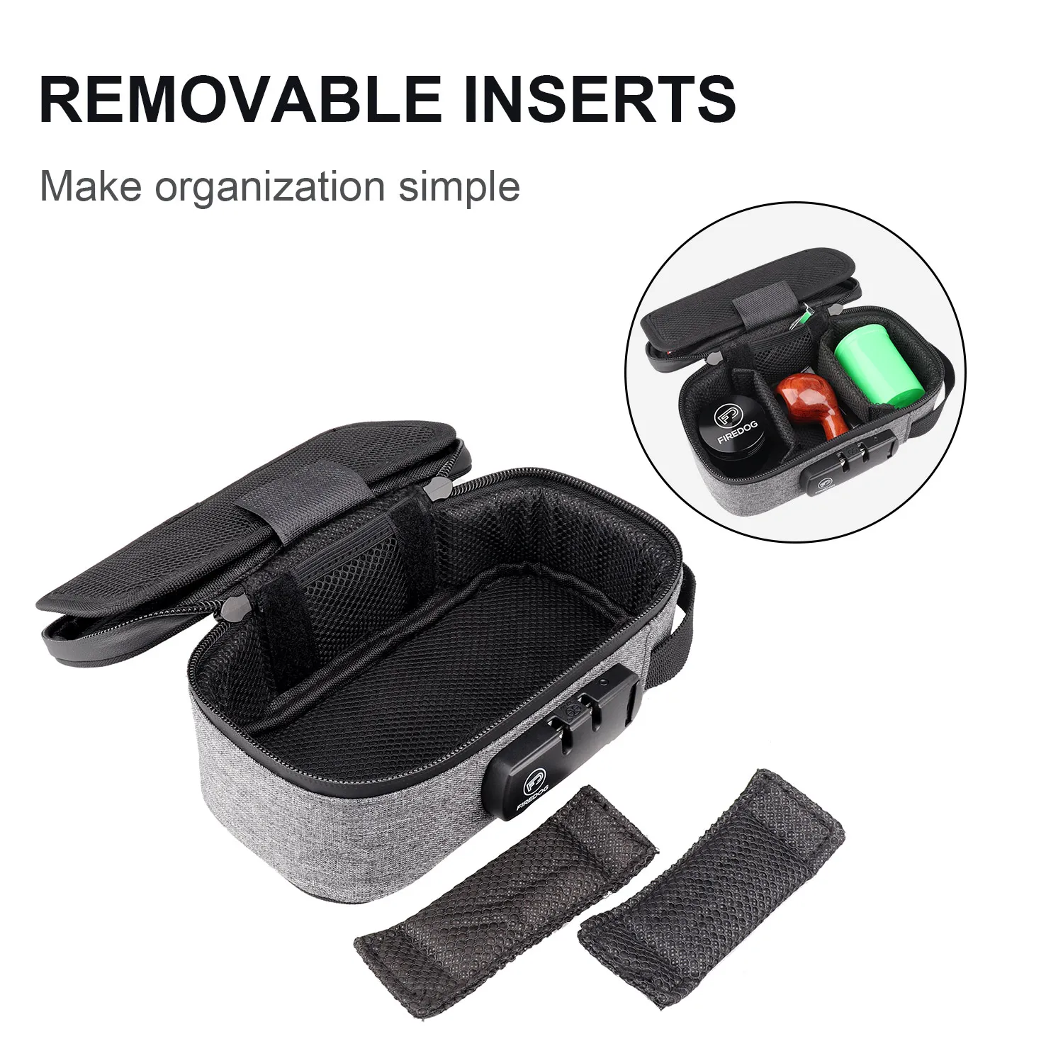 
Smell Proof Stash Bag Odorless Travel Storage Case carbon lined smell proof bag 