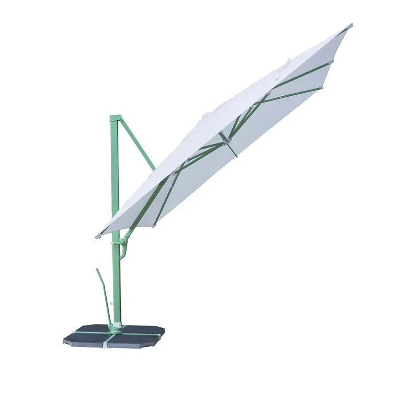 Leisure outdoor garden furniture roman umbrella square parasol side with