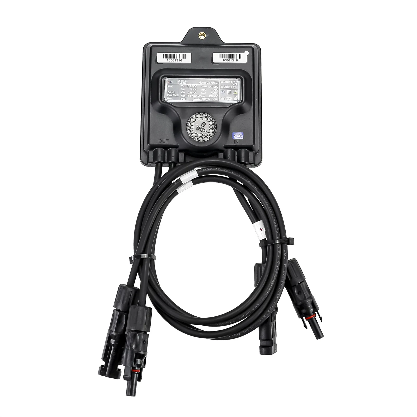 Фотогальванический модуль Honeybee 400 Вт 650 850 оптимизатор с панелью MPPT в режиме реального времени приложение для контроля солнечной энергетической