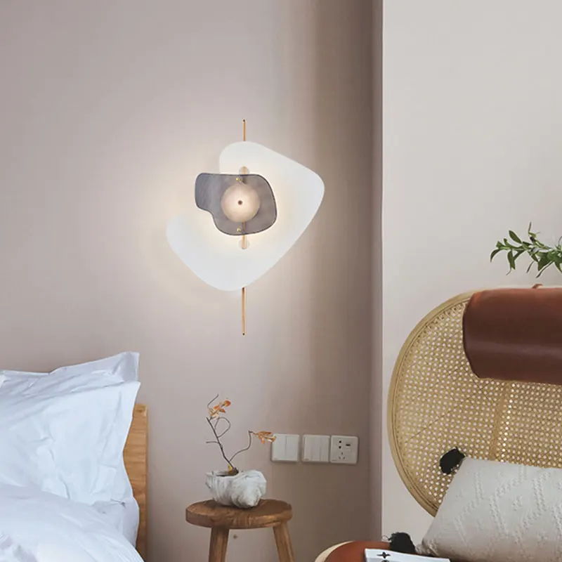  Modern simple indoor wall lamp luxury living room bedroom LED