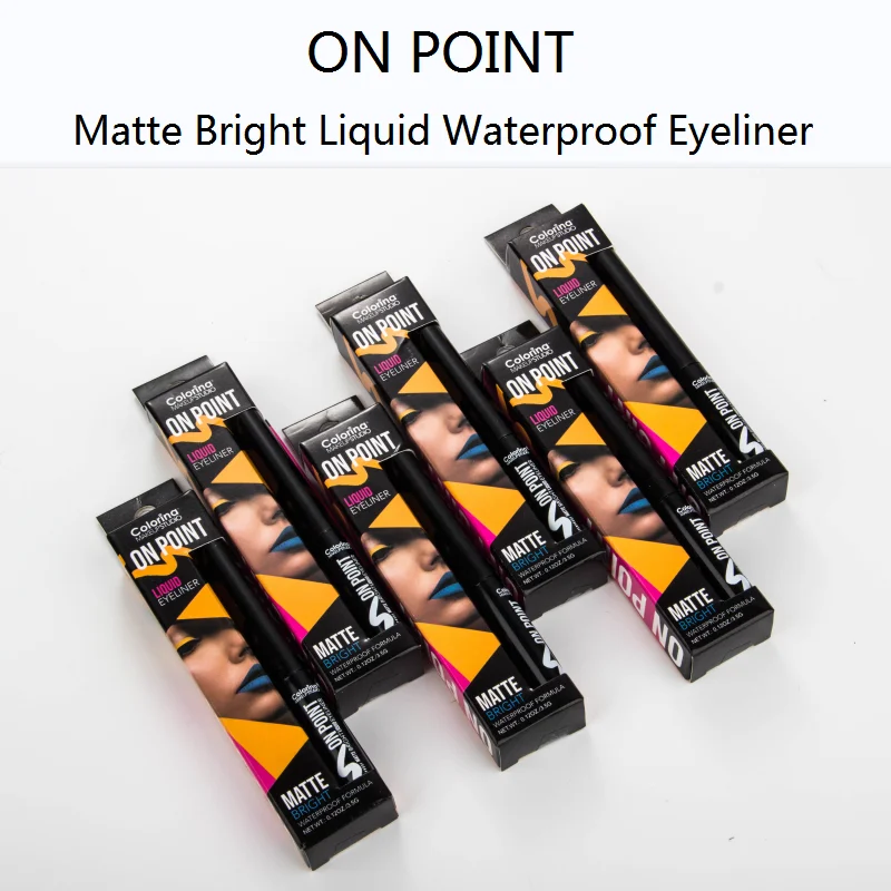 High quality black eyeliner best selling makeup waterproof matte bright liquid eyeliner without logo
