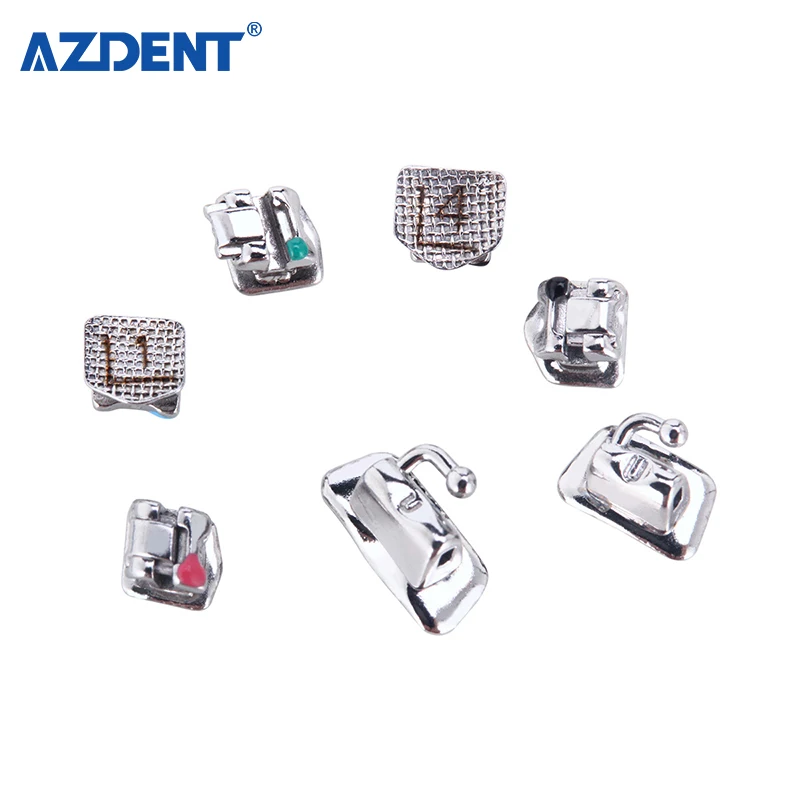 Economic dental metal orthodontic self ligating brackets for sale