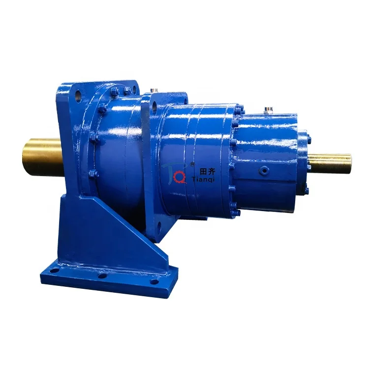 TIANQI Helical Bevel Cycloidal gear Planetary speed reducer hydraulic electric motor reductor gearbox