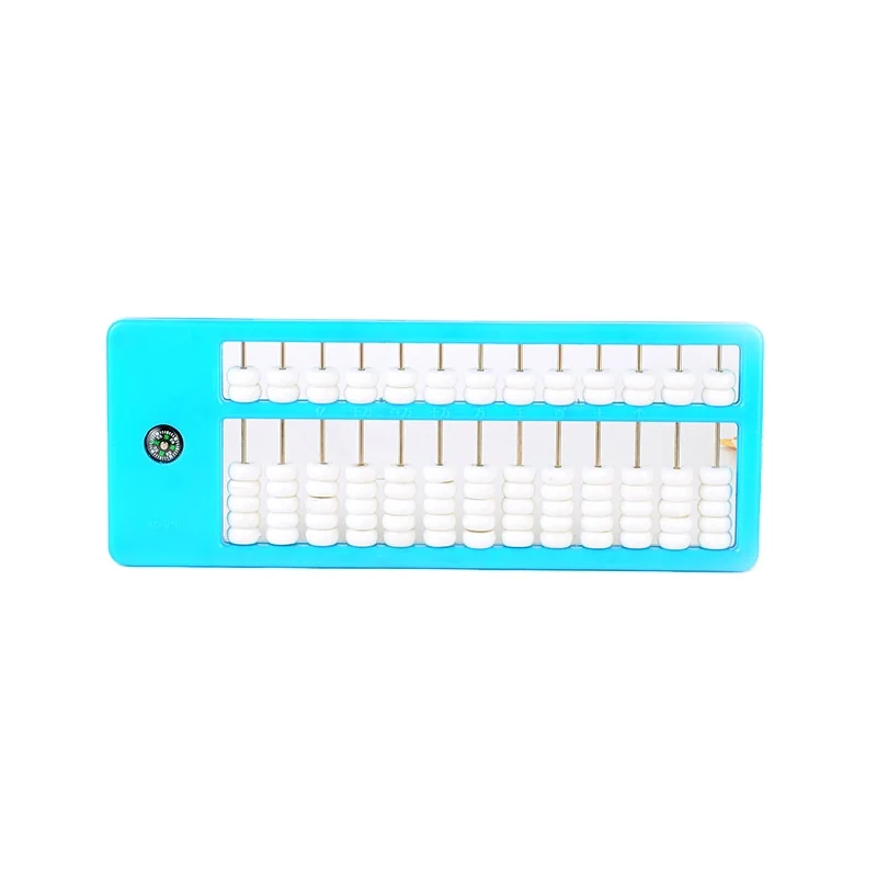13  Rops Abacus Column Colorful Kid School Learning Aids Tool Math Business Chinese Traditional Abacus Educational Toys