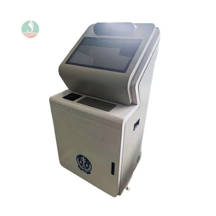 Hotel pbumport passport scanner reader kiosk hostel hotel self checking in service equipment