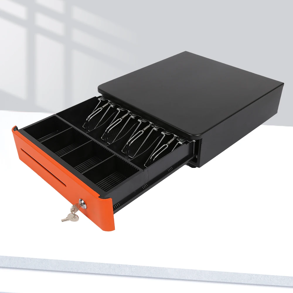 HER-330 Factory price cash box mini metal cash register drawer with RJ11 Interface