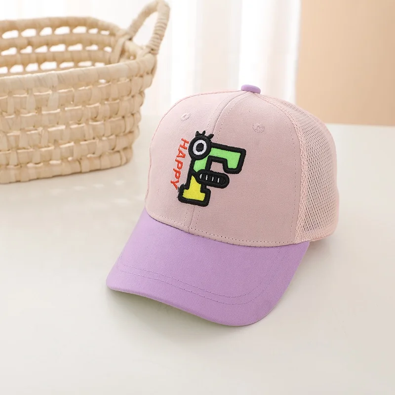 Kids Toddler Sunhat Toddler Matching Boys Baseball Cap for Beach Hat Custom Logo Opp Bag Outdoor Fashion Unisex Adults Plain T/T