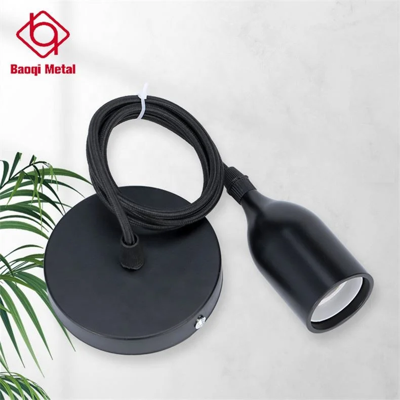 Cafe Dining Decoration Edison Vintage Pendant Lamp Light Base Socket Table Lamp Bulb Holder
