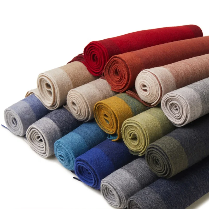 inner mongolian 100% pure wool scarf shawl winter men women fashion stripe woven tassel wool scarves shawl stoles