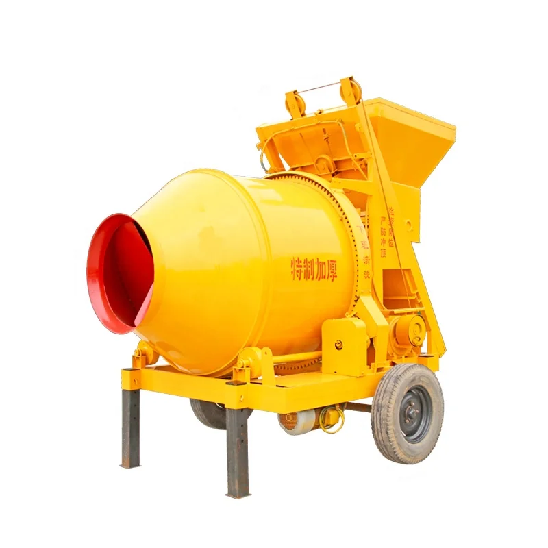 High quality JZC350/500 electric portable concrete mixer with low price in China