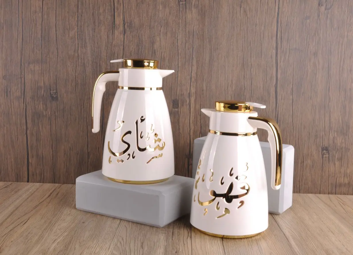 Tea thermos arabic 1.0L Top quality thermos tea coffee pot glass liner arabic tea pot