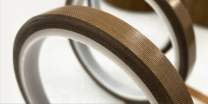 CHPJ-30 Model Waterproof Insulation Nonstick PTFE Fiberglass Glass Fabric Cloth 300 degree silicone heat sealing tape