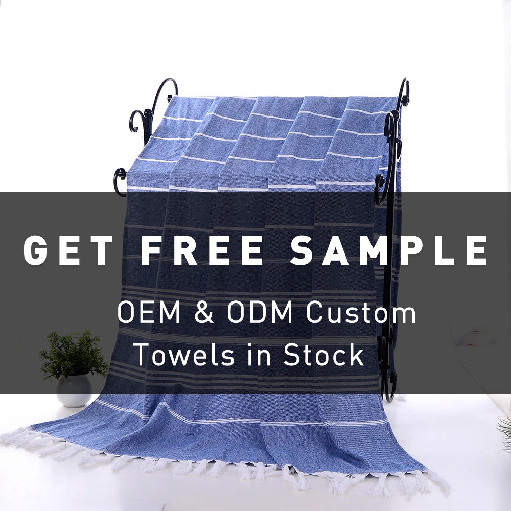 Best Selling Product Custom Icos Logo 100% Cotton Superdry Cheap Turkish Fouta Microfiber Beach Towel