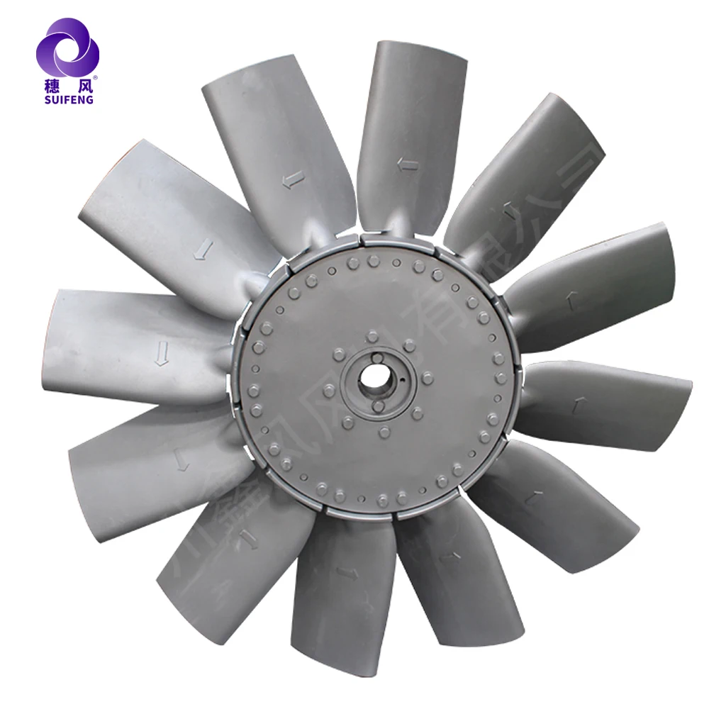 358mm Double air inlet forward high pressure impeller