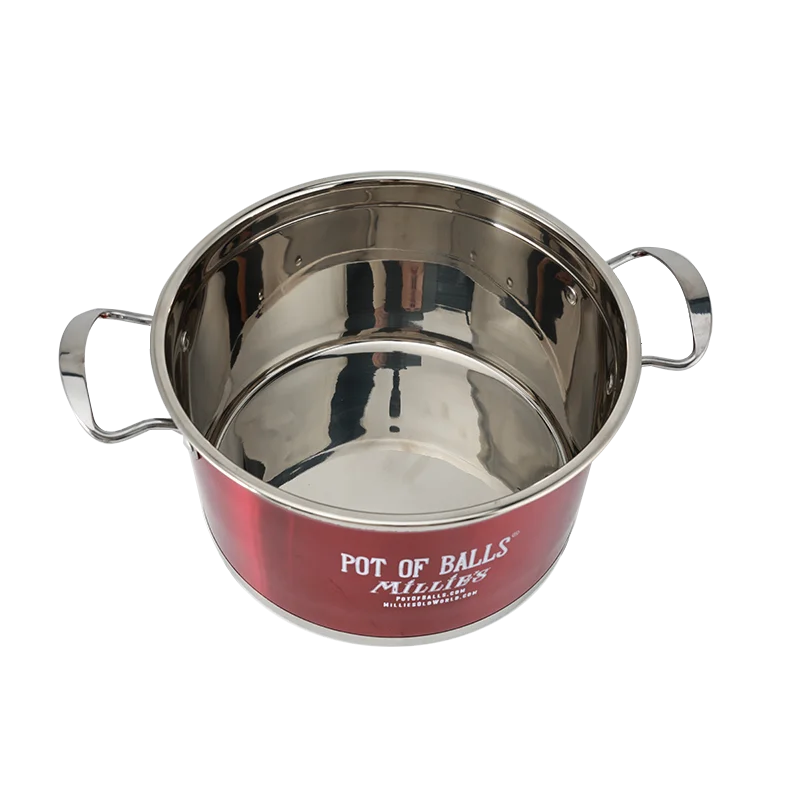 High Quality Custom Logo Restaurant Kitchen Soup Pot Heat-Resistant Stainless Steel Non Stick Soup Pot