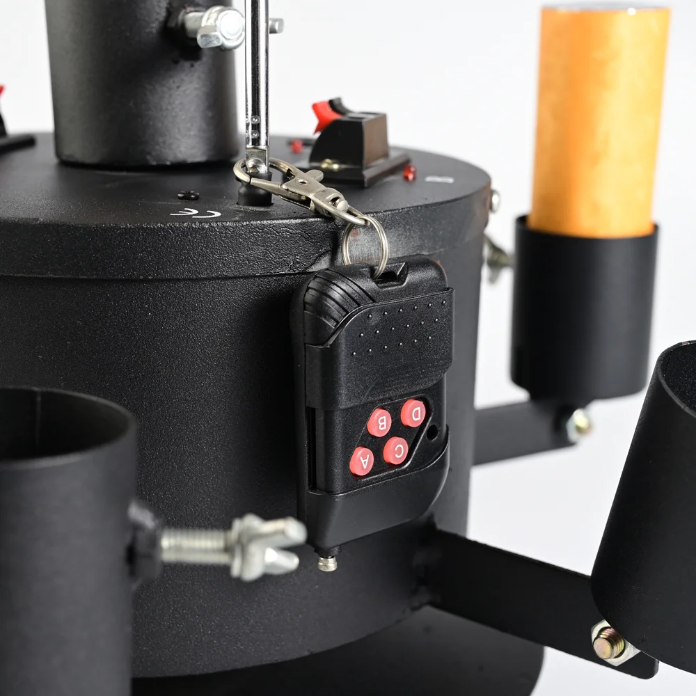 Best Remote control Sparkler flower rotating cold pyro machine fireworks firing system fountain with fireworks indoor