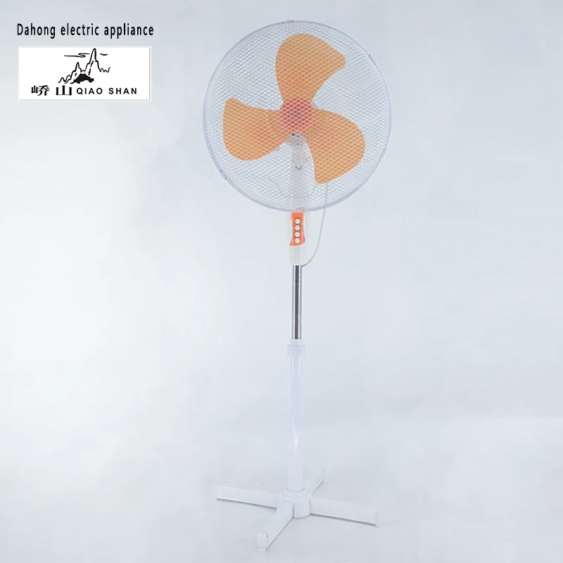High quality home use gold round ox pedestal fan small standing fan 220v
