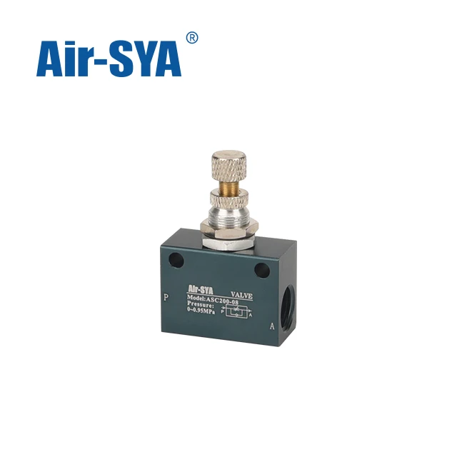 Высококачественный ASC200-08 клапан контроля скорости воздуха Air-SYA управления потоком