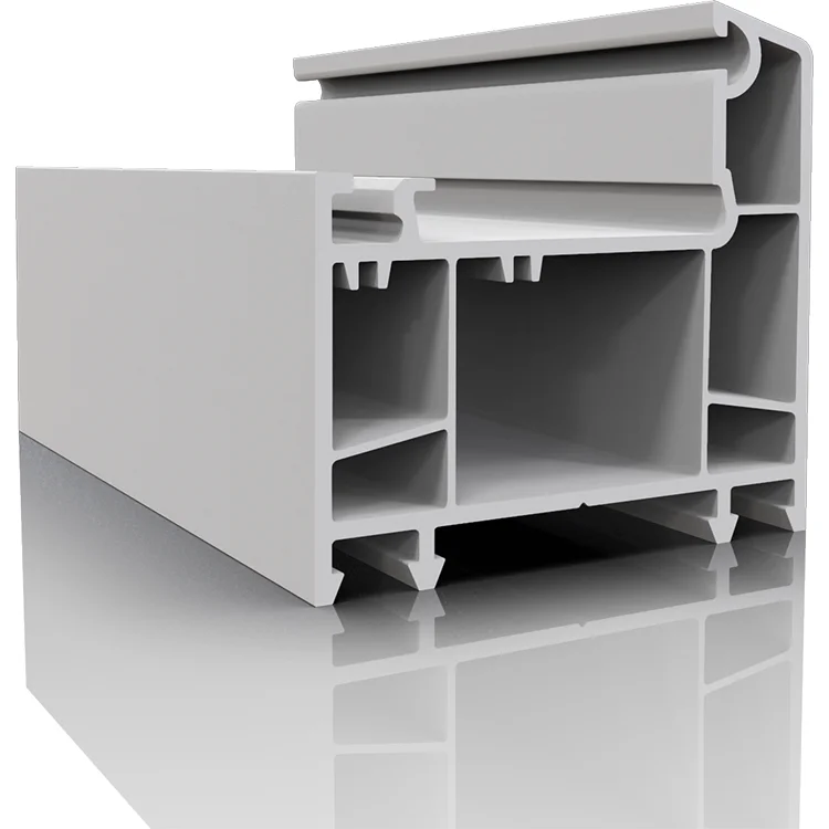 60# UV Protection Custom Extrusion Upvc Pvc Plastic Profiles For Windows And Doors