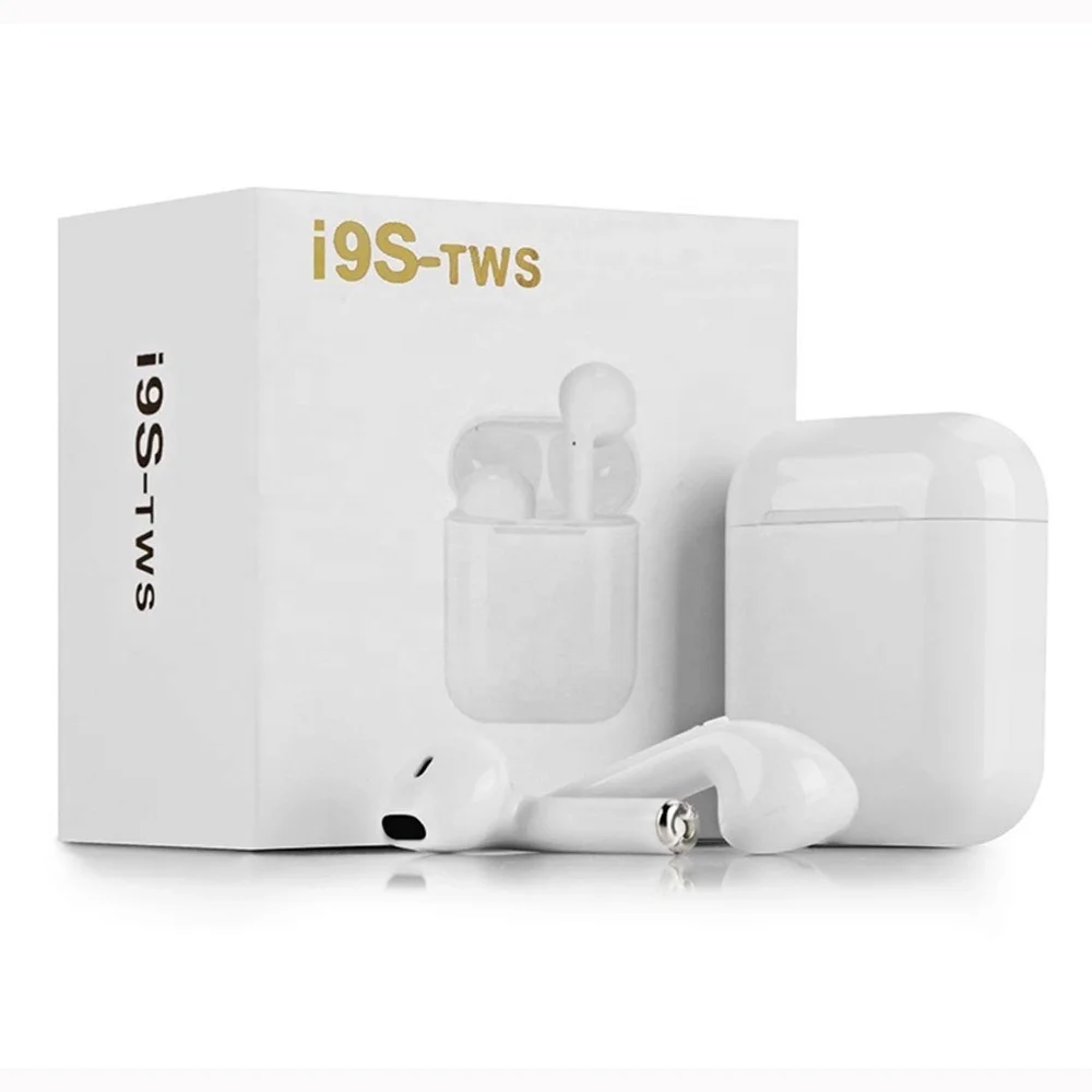 Wholesales i9 i9s TWS 5.0 Mini Blue tooth Earphone Earbud Waterproof Earphones True Wireless Earbuds Headphones