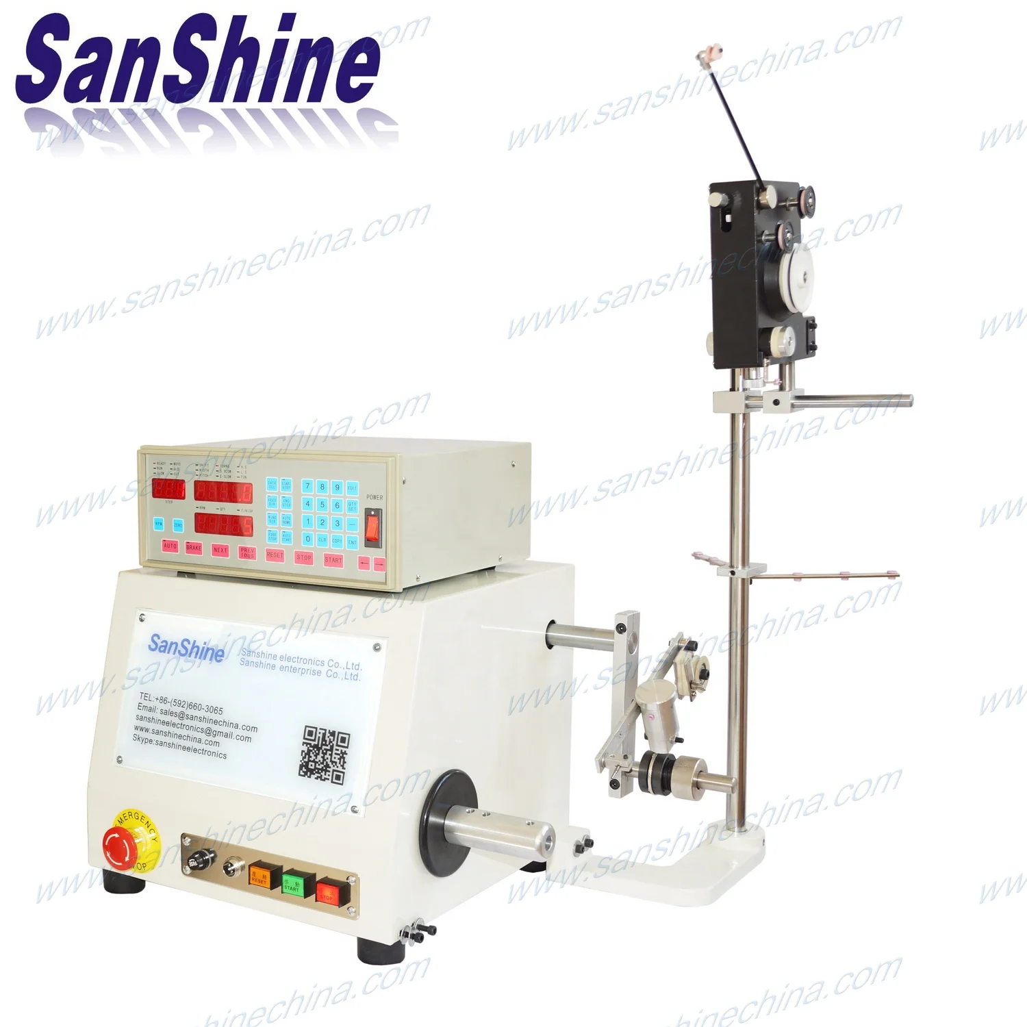 
Sound coil winding machine 