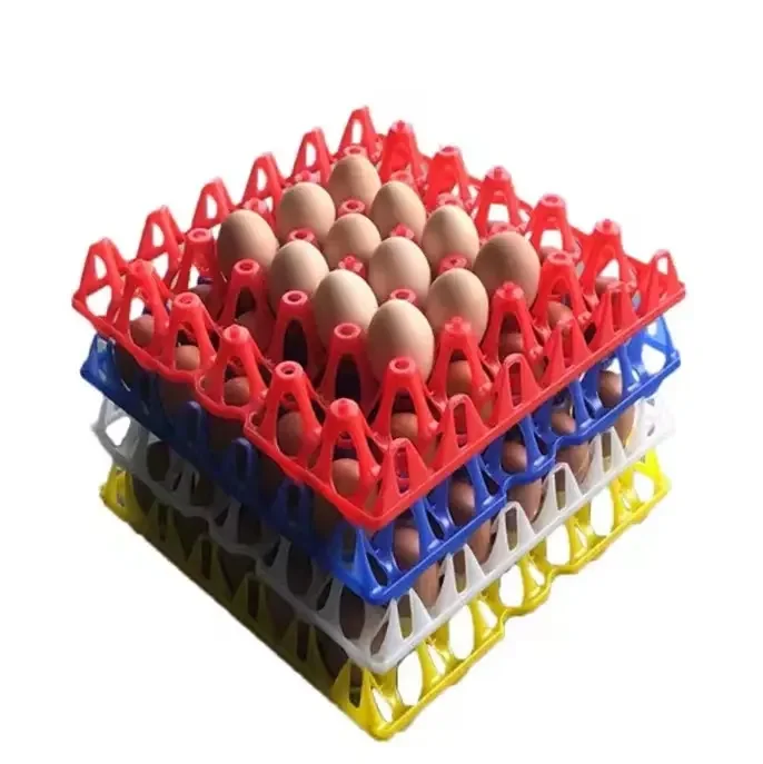 additive quality plastic white green strong 30pcs egg tray for farm poultry