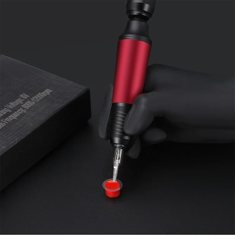 Hot Sale Professional Tattoo Pen Kit With Tattoo Power Supply Set Tattoo Machine Pen Gun Kit For Beginner