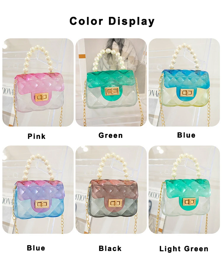 Pvc Cute Candy Jelly Bags Mini Kid mini bags women handbags ladies