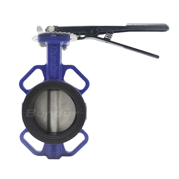 Клапан-бабочка Bundor JIS 10k Вафля 6 дюймов PN16 DN150 CI/DI, клапан-бабочка Вафля