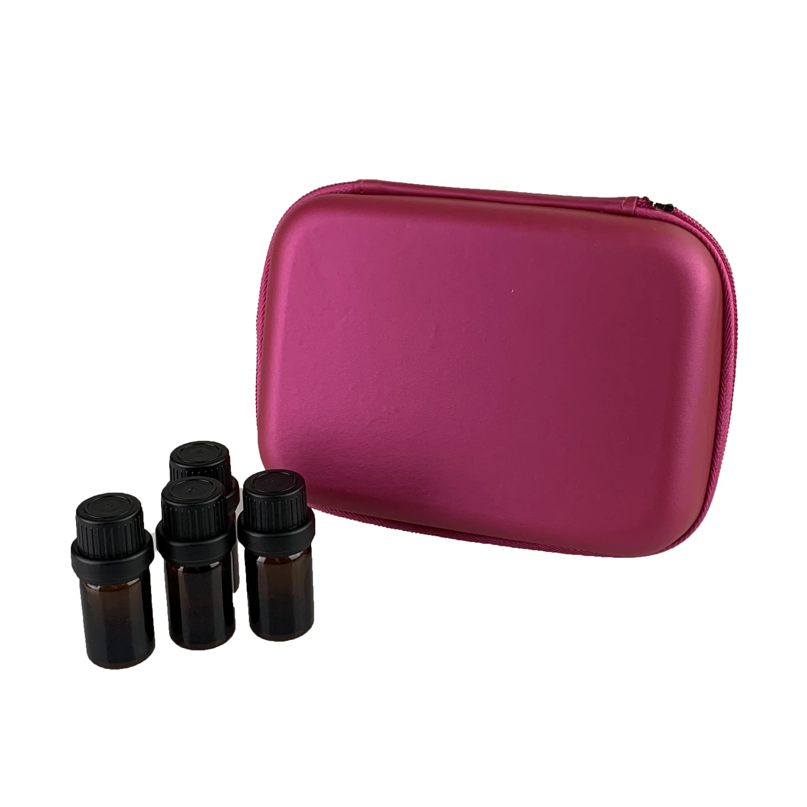 Shockproof Pu Essential Oil Storage Case Bag Portable Travel Essential Oil Carrying Case