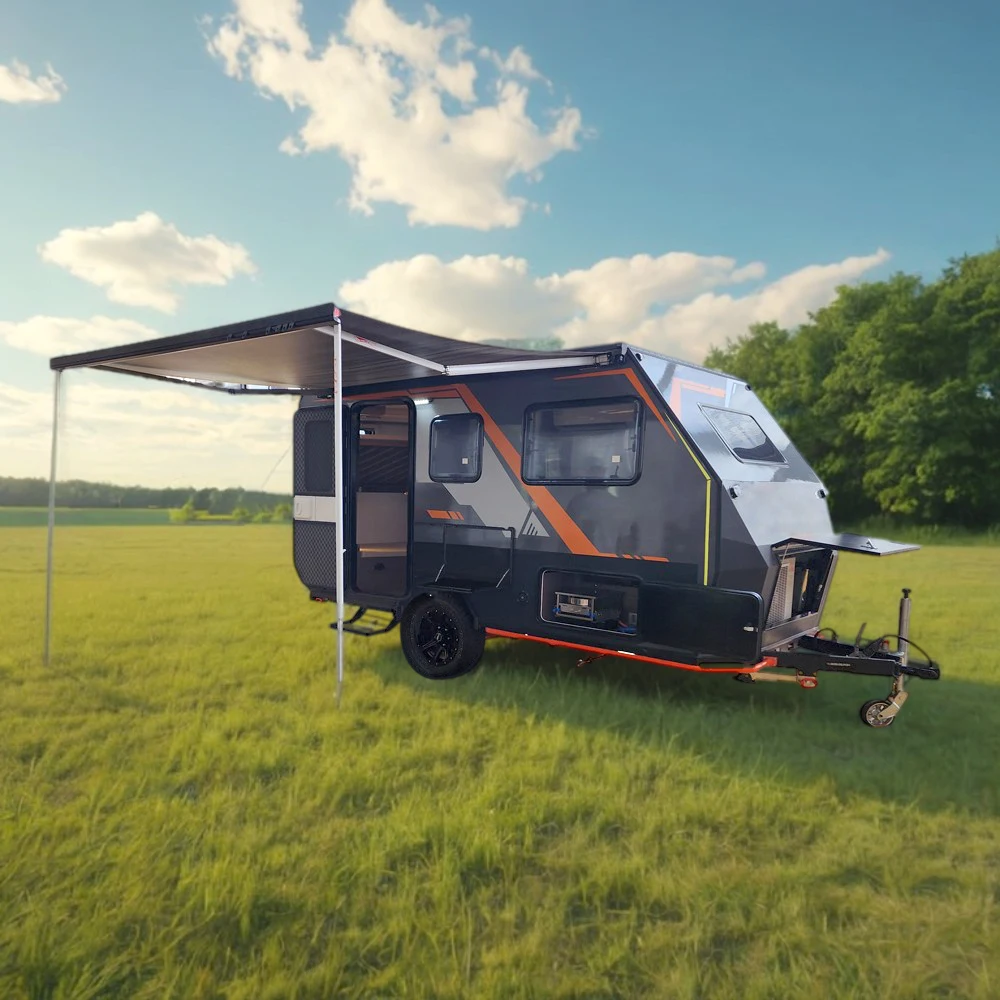 MND Standards Camper 4-местный трейлер кемпинг караван туристический Трейлер с кухней для продажи