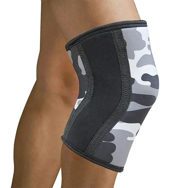 Neoprene Knee Sleeves Weight Lifting Knee Sleeve 7mm High Quality Compression Workout Safety Knee Sleeve