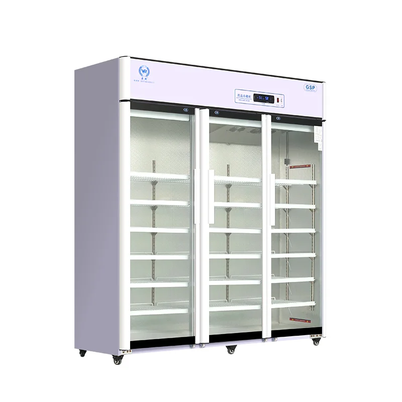 Yiran 1300L 2-8C medical laboratory refrigerator vaccine reagents storage refrigerator