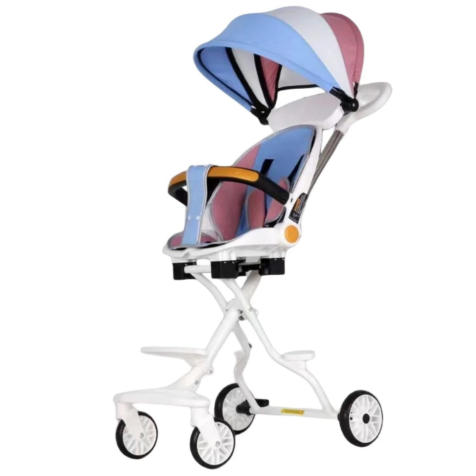 Collapsable Lightweight Stroller foldable buggy magic baby stroller Removable Baby Carriage Stroller