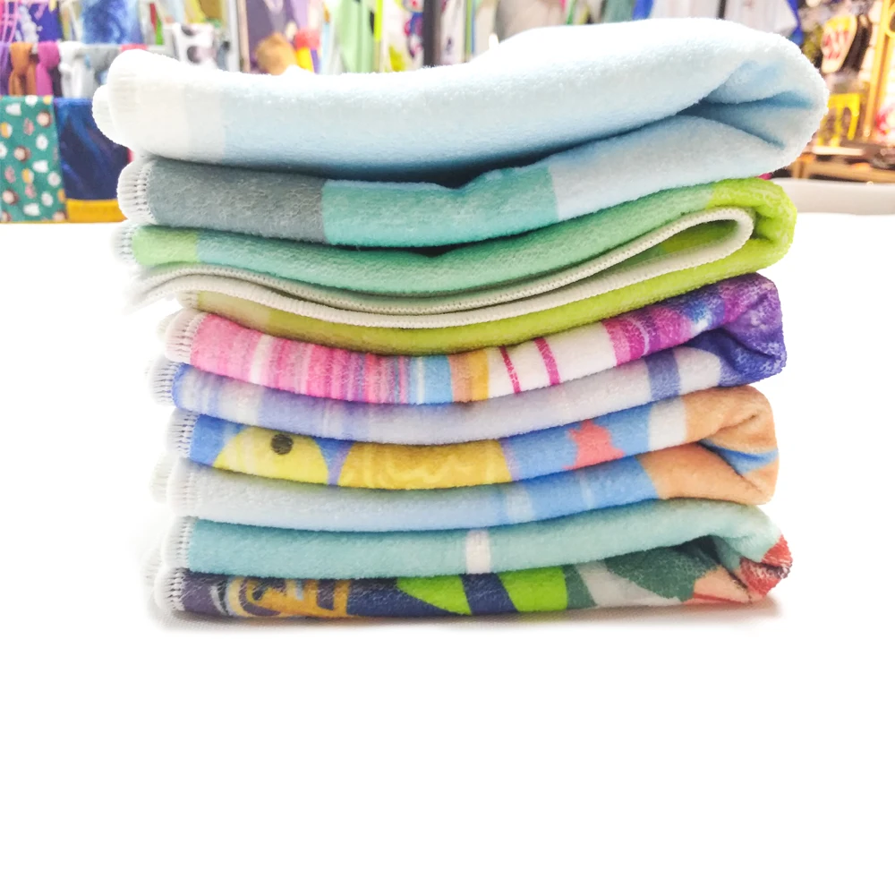 Банные полотенца с мультяшным анимационным принтом от китайского производителя