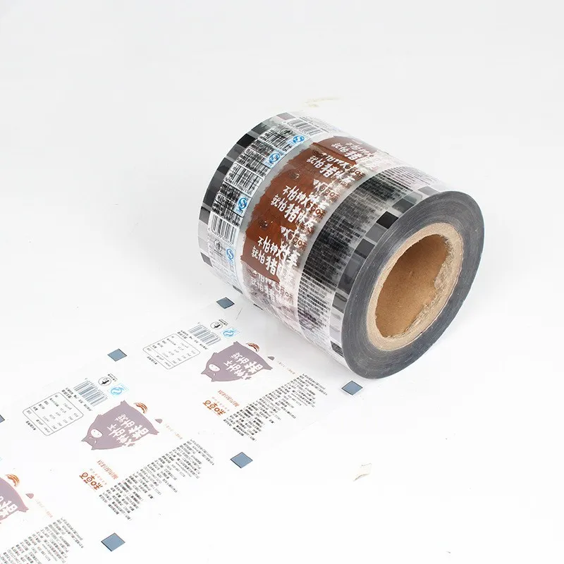 Custom Printing Factory Food Grade Packaging Food Film Roll Stock Laminated Foil Plastic Packaging Roll Film for Potato