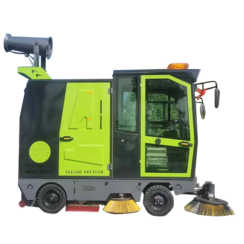 Industrial Road Street Sweeper Cleaning Machine Commercial Road Sweeper Truck Floor Scrubber Sweeping Machine