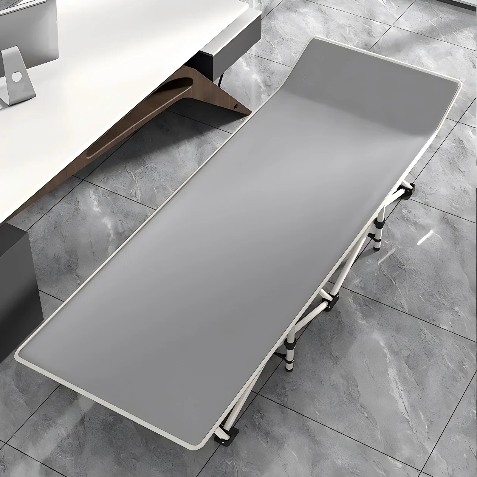 Portable Folding Aluminum Steel Bed Hiking Sleep Comfortably Any Outdoor Setting Easy Bedroom Hospital Living Room