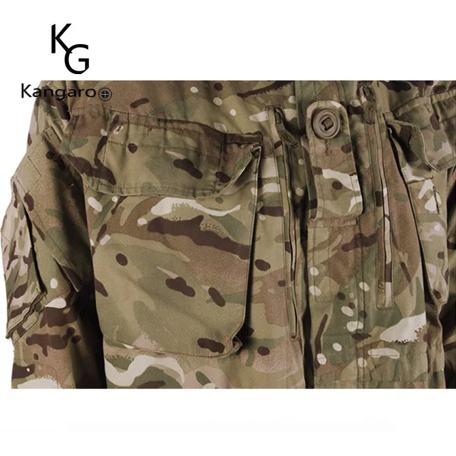 British style tactical MTP multi Camo Field Parka Jacket