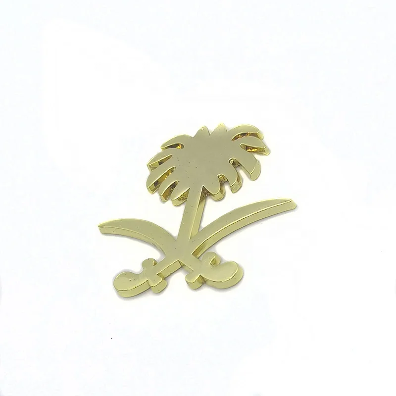 Saudi Arabia National Day items Feature Product flag palm tree lapel pin