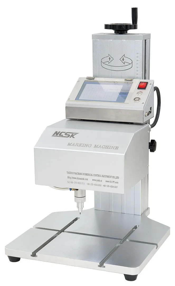 Desktop Pneumatic Dot Peen Marking Machine Dot Pin Marking Engraving Marker Machines For Metal Plate