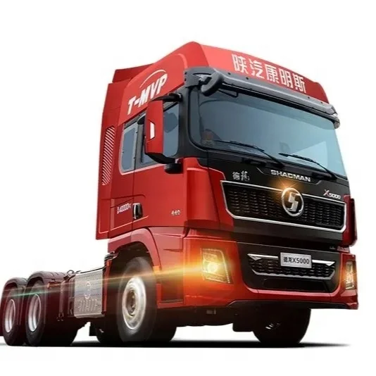 Подержанный самосвал Shacman 10, 12 красных строительных работ, б/у тягач, грузовик 6x4, трактор, погрузчик WEICHAI