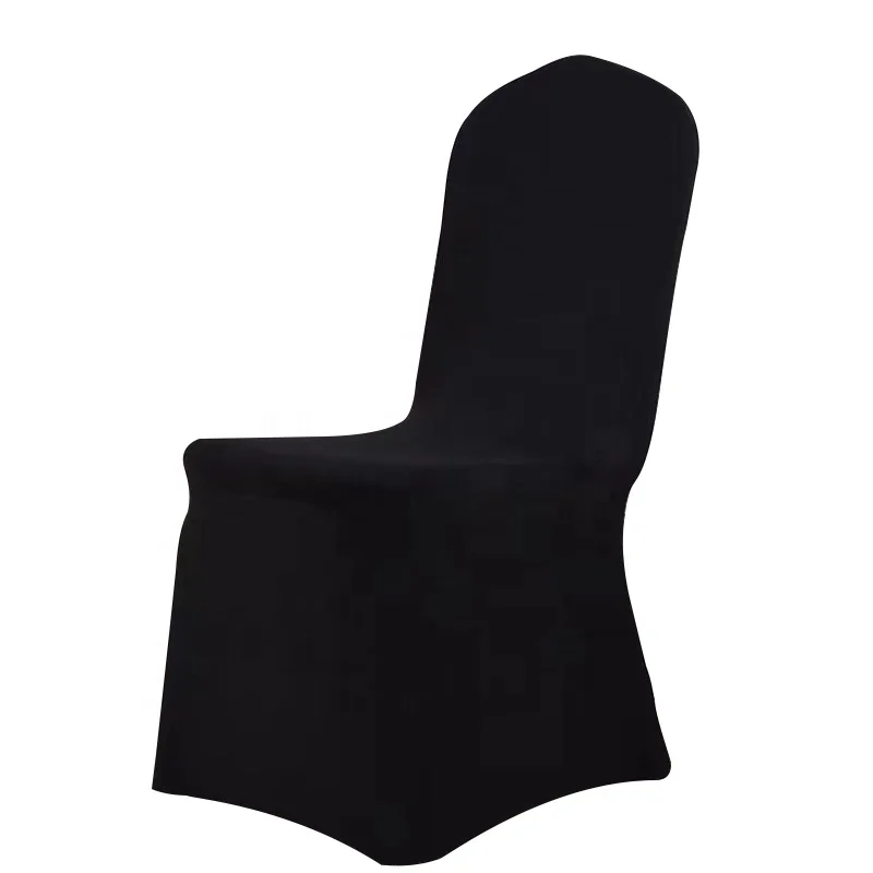 2024 wholesale elastic black chair covers